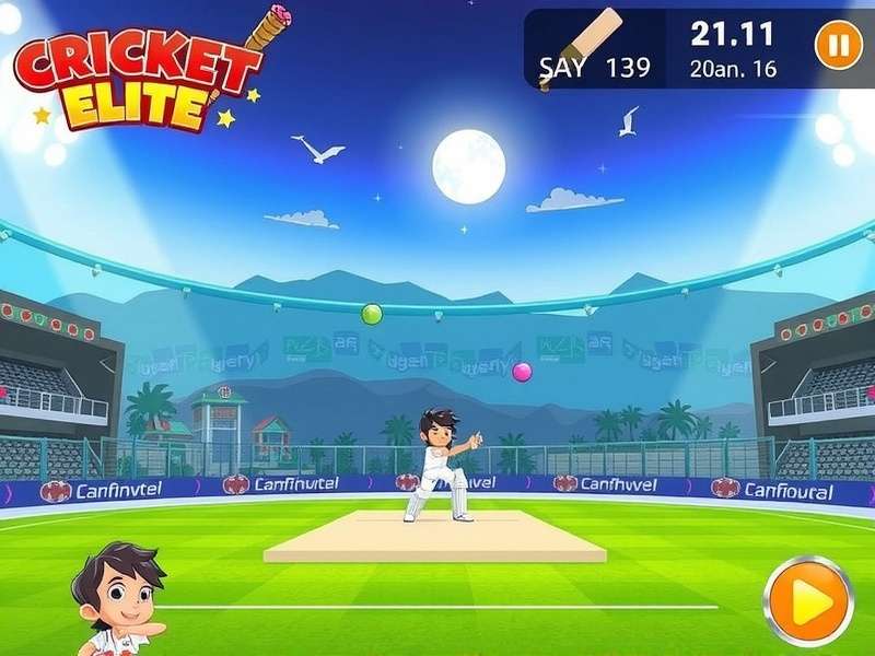 Chhota Bheem Cricket Elite Gameplay Screenshot